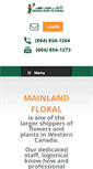 Mobile Screenshot of mainlandfloral.com